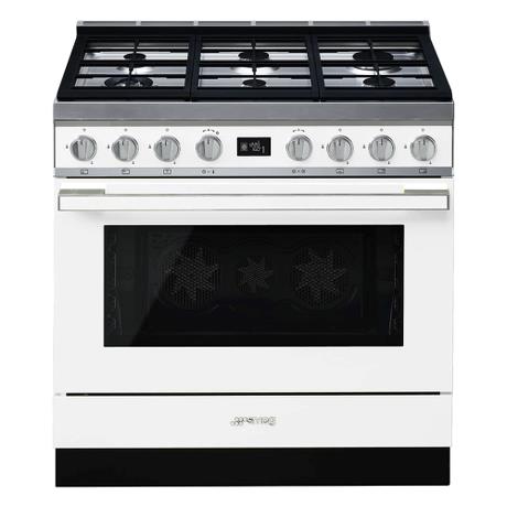 Smeg CPF9GMWH Gaskomfur Hvid