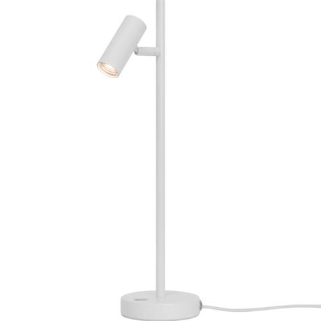 Omari LED Bordlampe i Hvid 
