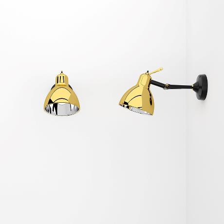 Luxy H0 Væg/loftlampe Blank Guld