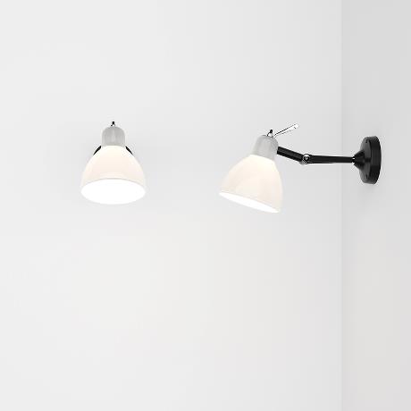 Luxy H0 Væg/loftlampe Blank Hvid