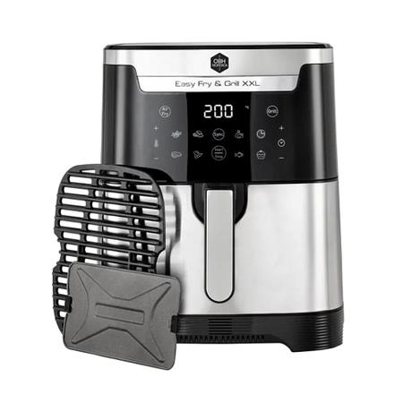 OBH Nordica Easy Fry & Grill XXL 2in1 airfryer Sølv