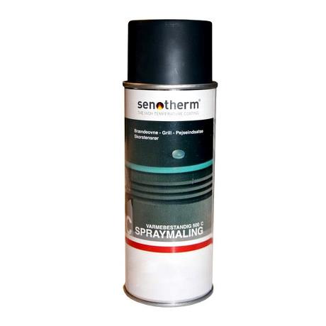 Senotherm spray, sort metallic